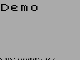Running screen