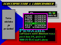 Running screen