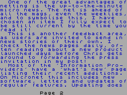 Running screen
