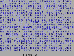 Running screen
