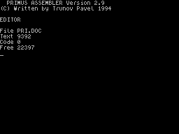 Running screen