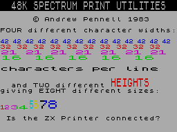 Running screen