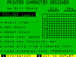 Running screen