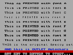 Running screen