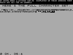 Running screen
