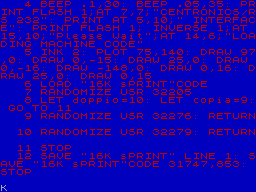 Running screen