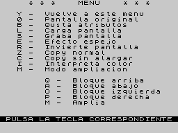 Running screen