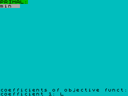 Running screen