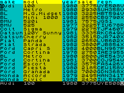 Running screen