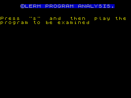 Running screen