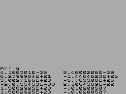 Running screen
