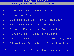 Running screen