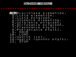 Running screen