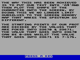 Running screen