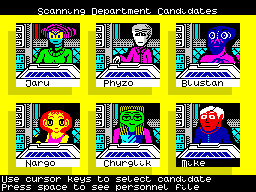 Running screen
