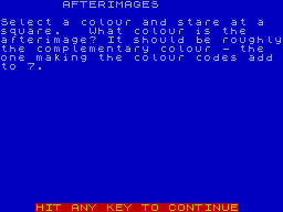 Running screen