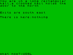 Running screen