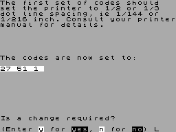 Running screen