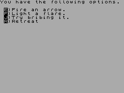 Running screen