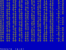 Running screen