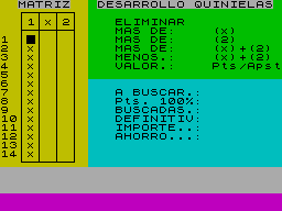 Running screen