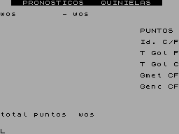 Running screen