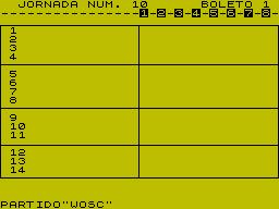 Running screen