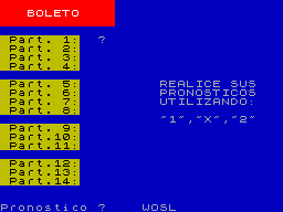 Running screen
