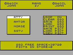 Running screen