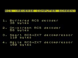 Running screen