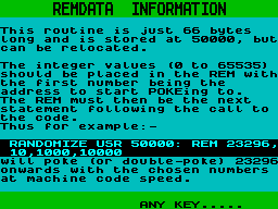 Running screen