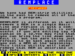 Running screen