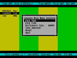 Running screen