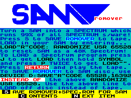 Running screen