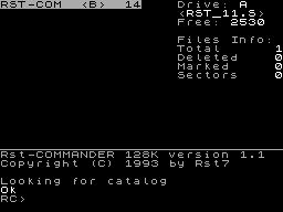 Running screen