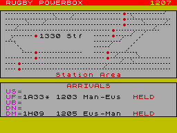 Running screen