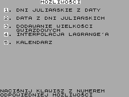 Running screen