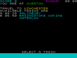 Running screen