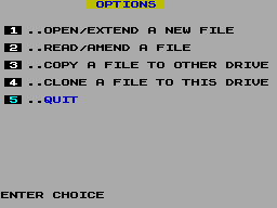 Running screen