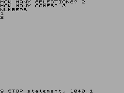 Running screen