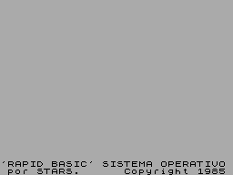 Running screen