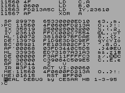 Running screen