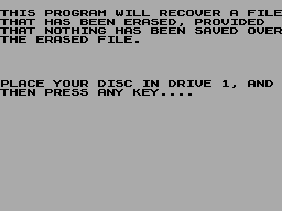Running screen