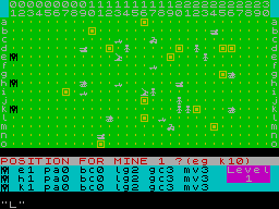 Running screen