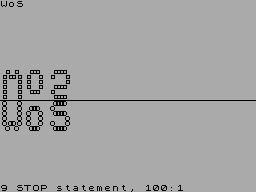 Running screen