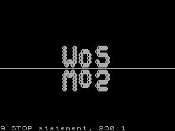 Running screen