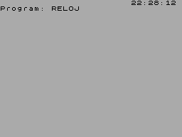 Running screen