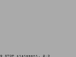 Running screen