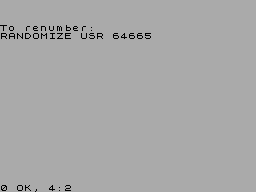 Running screen