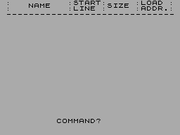 Running screen